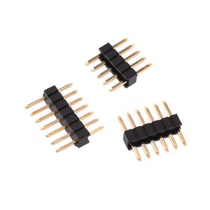 Conector Recto de Cabeza de Pin de Una Sola Fila con Paso de 1.27mm, Chapado en Oro, de 1x2 a 1x50P, Accesorio Electrónico - Product Image 1