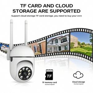 Cámara Domo PTZ WiFi 1080P con Sensor CMOS, Almacenamiento en Tarjeta SD, Panorama de 360°, Audio Bidireccional, Detección de Movimiento para Seguridad Interior - Product Image 6