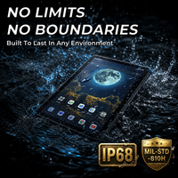 Tablette robuste Android 11 pouces avec GPS pour l'extérieur, charge rapide 33W, étanche IP68, batterie 10000mAh, autonomie de 11 heures, 8 Go de RAM, 128 Go de stockage