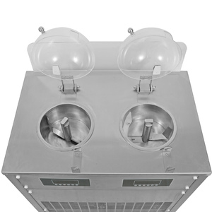 Shanyou Commercial Hard Ice Maker 20L/H for Shop <b>Machine</b> 2 Cylinders Gelato Gelato Ice <b>Machine</b> - Product Image 3