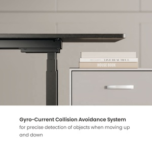 Elektrischer, Höhenverstellbarer und Smarter Ergonomischer Schreibtisch für das Home-Office, Hochbelastbarer Vierbeiniger Computertisch mit <span class=keywords><strong>4</strong></span> Motoren und einer Tragkraft von 250 kg - Product Image 4