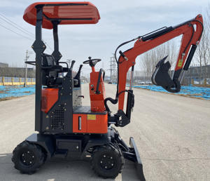 <span class=keywords><strong>Mini</strong></span>-excavatrice <span class=keywords><strong>sur</strong></span> pneus en caoutchouc de dernière génération, 1,2 tonne, petite <span class=keywords><strong>mini</strong></span>-excavatrice chinoise, nouvelle <span class=keywords><strong>mini</strong></span>-excavatrice pas chère à vendre - Product Image 2