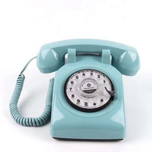 Téléphone filaire rétro vintage coloré SACHIKOO, best-seller - Product Image 1