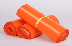 अनुकूलित नारंगी निविड़ अंधकार प्लास्टिक स्वयं-सील पॉलीथीन लिफाफा मेलिंग बैग कपड़ों के लिए परिवहन - Product Image 2