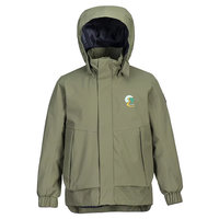 Veste matelassée de haute qualité imprimée en service OEM, veste de snowboard d'hiver pour homme, col montant, fermeture éclair