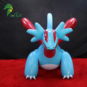 Jouets gonflables de cerf-volant de dragon de conception de dessin animé de modèle d'<span class=keywords><strong>anime</strong></span> de PVC lisse lumineux avec des ailes - Product Image 2