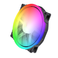Ventilateur de refroidissement pour CPU 12v RGB 24cm, personnalisé en usine, ventilateurs ARGB LED 200mm