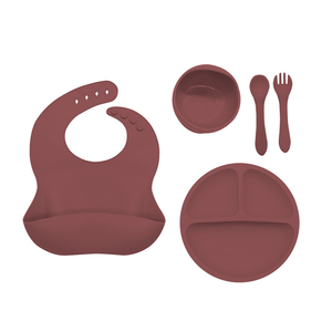 Juego <span class=keywords><strong>de</strong></span> 5 Baberos <span class=keywords><strong>de</strong></span> silicona duraderos y plato <span class=keywords><strong>de</strong></span> cuchara, vajilla <span class=keywords><strong>de</strong></span> alimentación <span class=keywords><strong>de</strong></span> bebé <span class=keywords><strong>de</strong></span> grado alimenticio, Placa <span class=keywords><strong>de</strong></span> succión <span class=keywords><strong>para</strong></span> niños <span class=keywords><strong>para</strong></span> comedor - Product Image 4