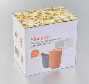 Wholesale Syh454 <b>Microwave</b> Collapsible Silicone Popcorn Maker Folding Reusable Buckets Single Serve Portion <b>Bowls</b> - Product Image 6