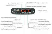 2023 JLH-BT66016S3 Penjualan Terbaru Modul Kit Usb Ic Kecil  Mp3 Audio Pemutar Mp3