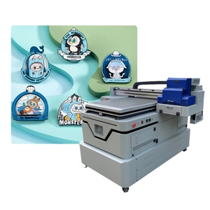 Imprimante UV à plat haute vitesse à effet 3D, format 6090, avec têtes XP600 I1600 I3200 pour plastique/acrylique/métal - Product Image 6