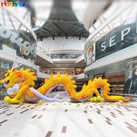 Dragon gonflable géant publicitaire Mascottes gonflables de dragon chinois adaptées aux décorations et activités de vacances