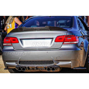 สำหรับ BMW E90 E92 E93 M3 ชุดแต่งกันชนหลัง ลิปสปลิตเตอร์ ดิฟฟิวเซอร์ ชุดแต่งตัวถังรถยนต์ ฝาครอบป้องกันกันชน อุปกรณ์ตกแต่งรถยนต์ - Product Image 4