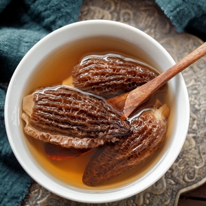 La scelta della cucina popolare Morels in vendita dura il fungo Morchella all'ingrosso di funghi neri commestibili lunghi - Product Image 6