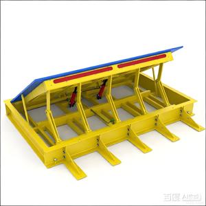 K8 도로 차단기 얕게 매립형 도로 차단 장치 대테러 방지 얕게 매립형 도로 차단 장벽 - Product Image 5