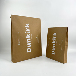 ถุงกระดาษคราฟท์แบบมีกาวในตัว เป็นมิตรกับสิ่งแวดล้อม พร้อมฐานรองและซองพิมพ์ลายสำหรับจัดส่งสินค้า เหมาะสำหรับธุรกิจขนาดเล็ก - Product Image 3