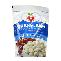 Sachets Doypack Personnalisés pour Fruits Secs, Imprimés par Gravure, Réutilisables, avec Fermeture Zip, Transparents, Écologiques, Emballages Alimentaires de Qualité Alimentaire