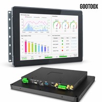 Pantalla Táctil Android Todo en Uno de 7/10.1/15.6/21.5 Pulgadas con Montaje Empotrado, RK3562 RK3568, Unión Óptica, para Gestión de Estacionamientos, Cajeros Automáticos de Banco