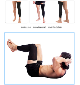 Chất lượng cao mềm dài tay áo nén chân ủ bảo vệ chân nén tay áo - Product Image 5