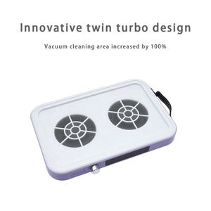 20% de réduction Extracteur de poussière à turbine sans balais 9000 tr/min Ultra-fin Silencieux Double turbo Haute aspiration Nettoyeur de manucure - Product Image 2
