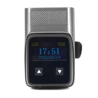 Inventoryhacks NORGEE - Escáner de Anillo Inalámbrico Portátil para Logística de Almacenes, Lector de Códigos 2D/QR con Detección Automática, 1 Año de Garantía