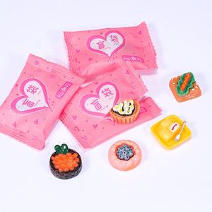 Bling Sac 3D Résine Artisanat Miniature Modèle Jouet Épingle À Cheveux Collier Maison <span class=keywords><strong>Pendule</strong></span> Résine Bijoux DIY Aveugle Sac Résine Artisanat - Product Image 3