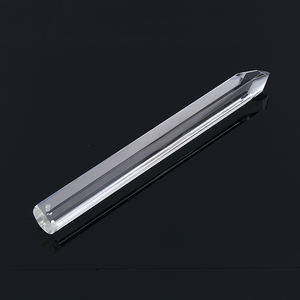 Toptan özelleştirilmiş şeffaf kuvars kristal optik cam çubuk yüksek sıcaklık için şarkı söyleyen kase SiO2 kompozisyon - Product Image 1