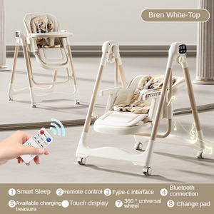 Sedia a dondolo multifunzione <span class=keywords><strong>neonato</strong></span> sedia a dondolo elettrico per dormire sedia a dondolo 2 in 1 pieghevole <span class=keywords><strong>seggiolone</strong></span> per bambini - Product Image 6