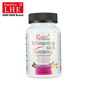 Capsules blanchissantes pour la peau personnalisées 5000mg, éliminateur de taches brunes et de cicatrices d'acné, 120 capsules, complément blanchissant - Product Image 4