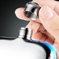 Qianxun 304 acier inoxydable épaissi Portable extérieur plat flacon à vin voyage Portable petite bouteille Mini flacon à vin