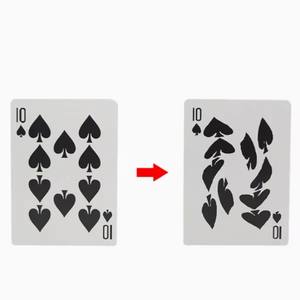 Impression de cartes ultra-rapide <span class=keywords><strong>Presto</strong></span> Print, Accessoire de magie de close-up, Illusions de cartes de poker, Gimmick, Jouets de magie comique - Product Image 2