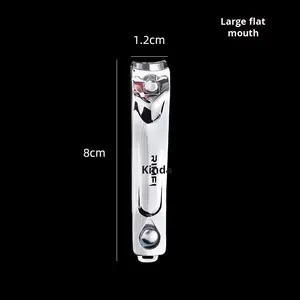 Coupe-ongles coudé Coupe-ongles adulte en acier à haute teneur en carbone puissant Coupe-ongles pour pédicure avec bord incliné Matériau métallique - Product Image 6