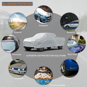 ที่คลุมรถกันรังสียูวี10ชั้นทุกสภาพอากาศกันน้ำที่คลุมหิมะสำหรับรถ SUV/ซีดานสำหรับฝนฤดูหนาว/A4แสงแดด - Product Image 5