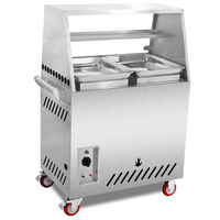 Zhuofu Factory Direct Commercial Electric Gas Torréfaction Machine Traitement des noix-Graines de melon rôti Châtaignes Cacahuètes Noyau de moteur