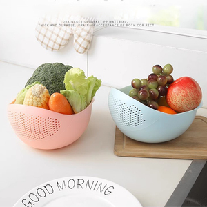 रसोई के नाले पानी को धोने की टोकरी के साथ साफ करने के लिए साइड लैडर के साथ छोटे कोलैंडर पानी - Product Image 4