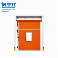 Porte coulissante CA à haute étanchéité avec double joint d'étanchéité, fenêtre à rétention thermique, pour entrepôt de maturation des fruits, porte coulissante CA pour chambre froide