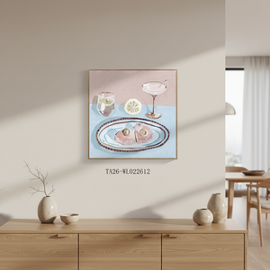 Set di Stampe su Tela di Nature Morte con Dessert in Stile Vintage, <span class=keywords><strong>Quadri</strong></span> Personalizzati <span class=keywords><strong>per</strong></span> Decorazione Pareti di Sala <span class=keywords><strong>da</strong></span> Pranzo e <span class=keywords><strong>Cucina</strong></span> - Product Image 2