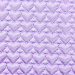 Tela bordada acolchada <span class=keywords><strong>de</strong></span> satén <span class=keywords><strong>de</strong></span> poliéster tela acolchada con corazón <span class=keywords><strong>de</strong></span> <span class=keywords><strong>amor</strong></span> - Product Image 1