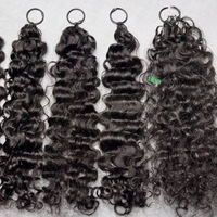 Extensions de cheveux humains au crochet sans nœuds, pré-séparées, bouclées, invisibles, effet plume, bouclées birmanes, bouclées indiennes