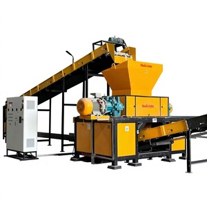 Broyeur de déchets industriels à double arbre le plus vendu, capacité de broyage de 3000 kg/h, machine de broyage de déchets industriels - Product Image 1