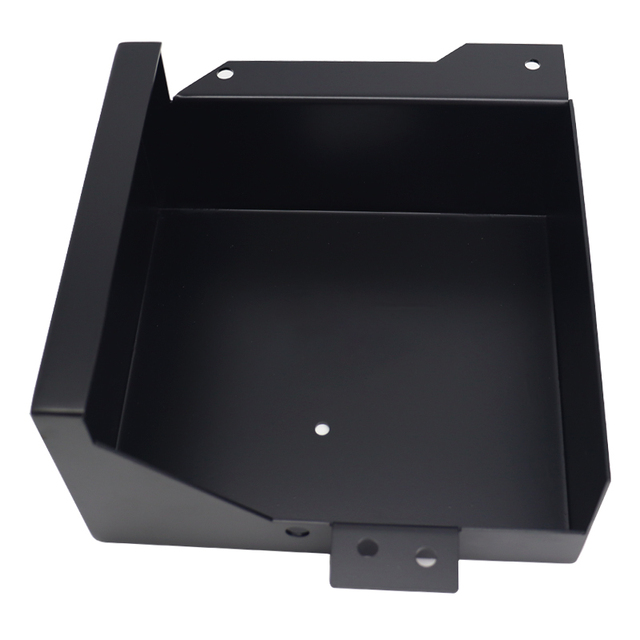 OEM/ODM Custom Manufacturing Vendor Metal Stamping Sheet Metal Fabrication Bracket Holder Black Anodizing