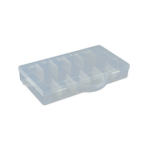 Transparent Plastic Storage Box <b>13</b> Compartment With Handle For Home Office Desk Organization Daily Necessities - Product Image 4