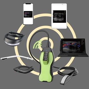 Pemindai Ultrasound kehamilan dokter hewan Doppler warna nirkabel mesin Ultrasound portabel pemindai Bovine - Product Image 3