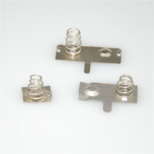 สปริงยึดแบตเตอรี่ OEM สำหรับแบตเตอรี่ขนาด Aa Aaa 18650 Cr123 Cr2032 Cr2025 ขั้วต่อแบบมีขั้วบวกและขั้วลบ - Product Image 2