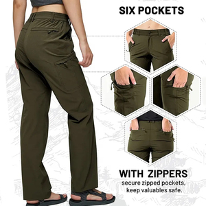 <span class=keywords><strong>Pantaloni</strong></span> sportivi da <span class=keywords><strong>Trekking</strong></span> all'aperto di alta qualità produttore di <span class=keywords><strong>pantaloni</strong></span> da <span class=keywords><strong>Trekking</strong></span> impermeabili Rip-Stop <span class=keywords><strong>pantaloni</strong></span> da jogging leggeri <span class=keywords><strong>donna</strong></span> - Product Image 4