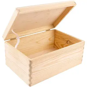 Yaratıcı ahşap kutu hediye ahşap bambu kutuları özel boyut hediye sepeti bambu kutuları