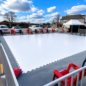 Dalles de hockey en UHMWPE pour patinoire synthétique, système de surface de glace artificielle portable pour l'entraînement - Product Image 2