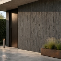 Panneau mural en pierre artificielle PU, imitation pierre, petite roche à face fendue, 1200x600mm, pour la décoration murale intérieure et extérieure