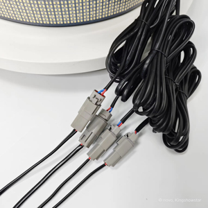 Kit Lampu Roda LED Putih Super Terang 4pc 20 Baris Merek Kingshowstar, Laris untuk Truk, Offroad, SUV, ATV - Product Image 5