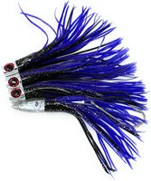 Prêt à expédier 4 pièces un costume pêche à la traîne leurres de pêche hauturière jeu côtier pêche Jet tête poulpe jupes à la traîne leurre